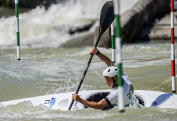 Italy's Ferrazzi takes gold in men's kayak in Slovenia Xabier Ferrazzi Paddler Italy