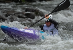 Ziga Lin Hocevar kayak cross Foix 2025