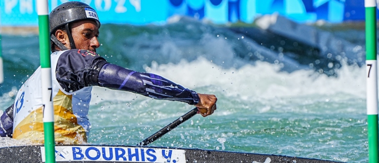 Yves BOURHIS Senegal Paris 2024 Olympics canoe slalom