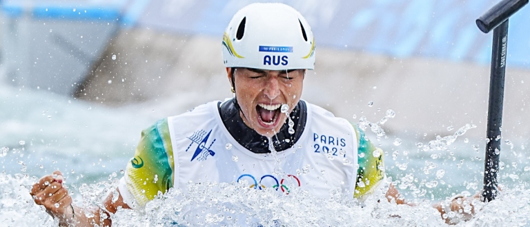 Jessica Fox canoe slalom Paris 2024 Olympics gold 3