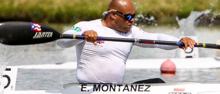 Puerto Rico Eddie Montanez Paracanoe Szeged World Cup