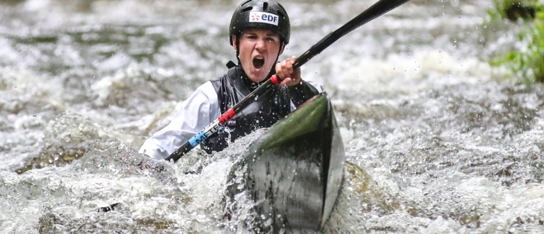 Claire Bren France Wildwater Canoe World Championships 