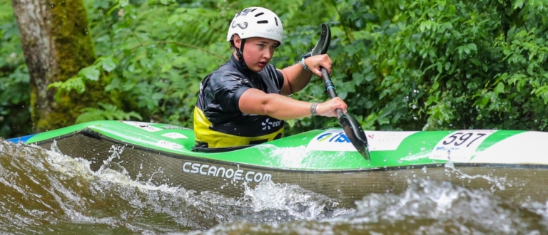 Ana Steblaj Slovenia Wildwater Canoe World Championships 