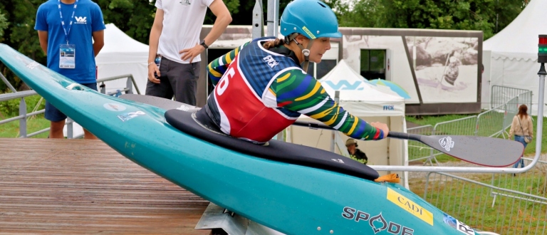 After World Cups, Waris Mills is in Foix for the World Championships