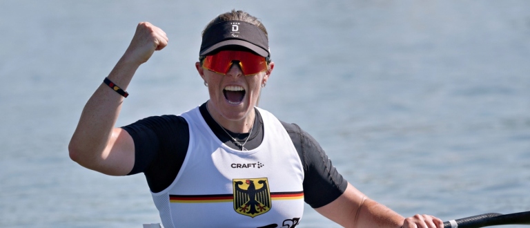 Anja Adler Germany Gyor 2025 Canoe Marathon Paracanoe