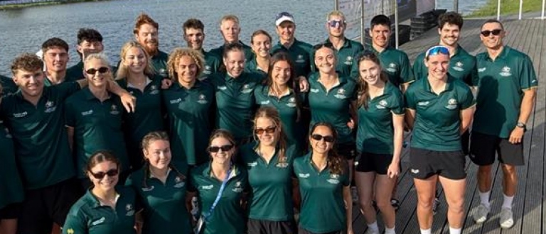 Australia sprint junior team 2025 canoe kayak
