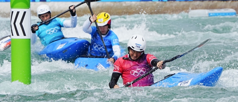 Camille Prigent canoe kayak cross paris 2024 olympics 4