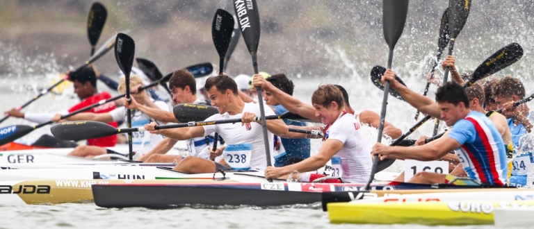 Canoe kayak Marathon start