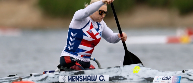 Charlotte Henshaw Poznan 2025 great britain paracanoe