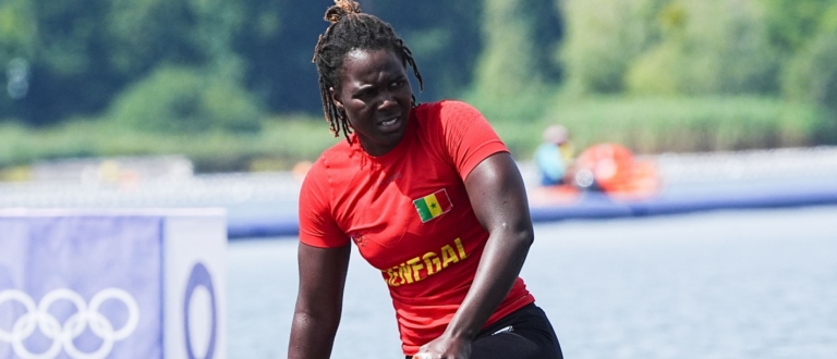 Combe Seck canoe kayak sprint Senegal Paris 2024 Olympics