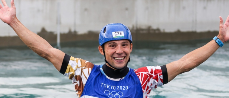 Czech Republic Jiri Prskavec kayak gold Tokyo Olympics