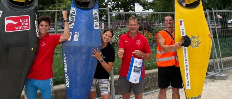 czech paddlers Emerich Rath Paris 100 years