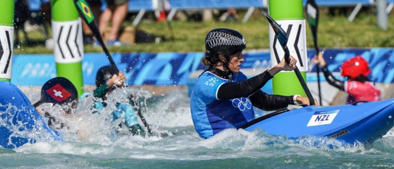 Canoe Slalom New Zealand Coach Luuka Jones Finn Butcher