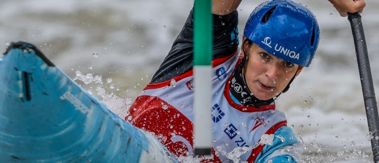 Eliska Mintalova 2024 Krakow women k1 Slovakia kayak slalom