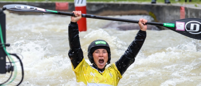 Eva Tercelj Augsburg women kayak cross 2024