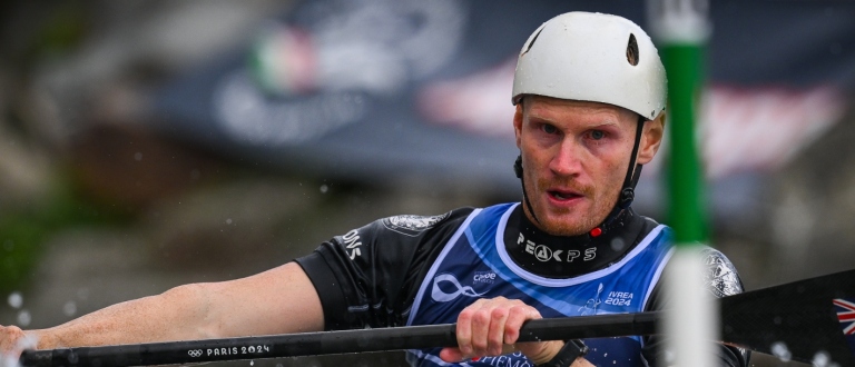 Finn Butcher kayak slalom New Zealand 2024 World Cup Ivrea