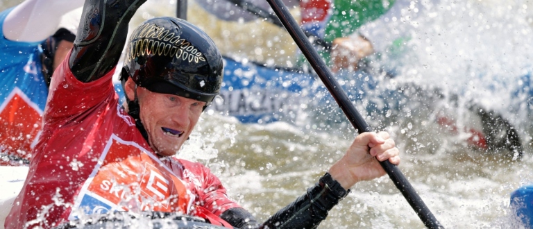 Finn Butcher Prague 2025 New Zealand kayak cross