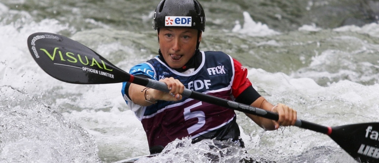 France Camille Prigent canoe slalom Pau 2021