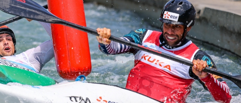 France Benjamin Renia kayak cross Augsburg