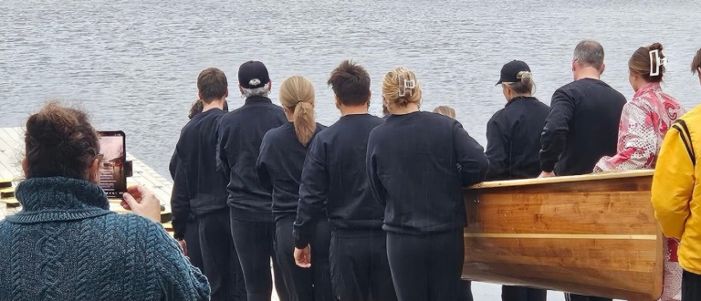Frank Garner final paddle celebration of life