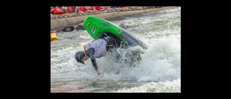 Freestyle action Sydney Whitewater Festival 2019