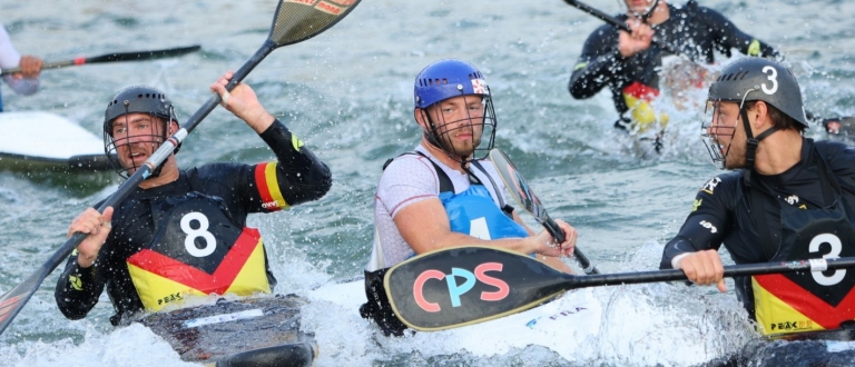Can the German men's team win their fourth gold medal on the trot?