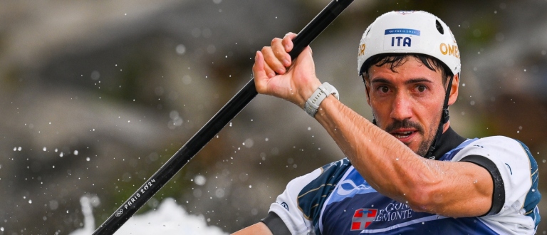 Giovanni De Gennaro Italy Ivrea kayak slalom world cup 2024