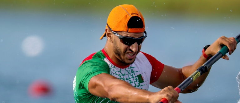 Brahim Guendouz was recognised for his gold at Paris 2024