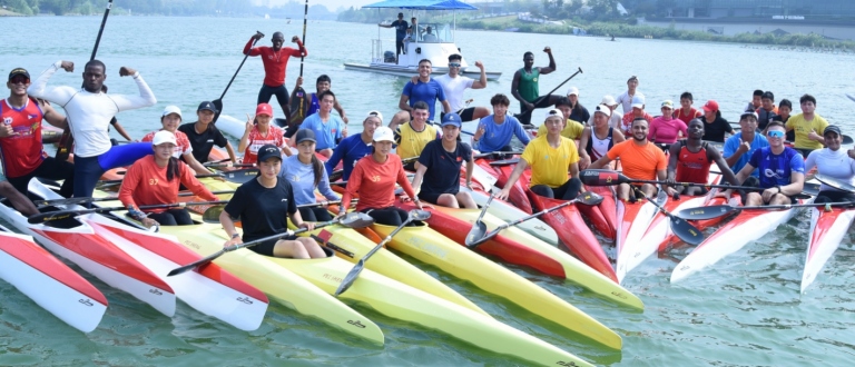The camp in Hangzhou will run until November 9