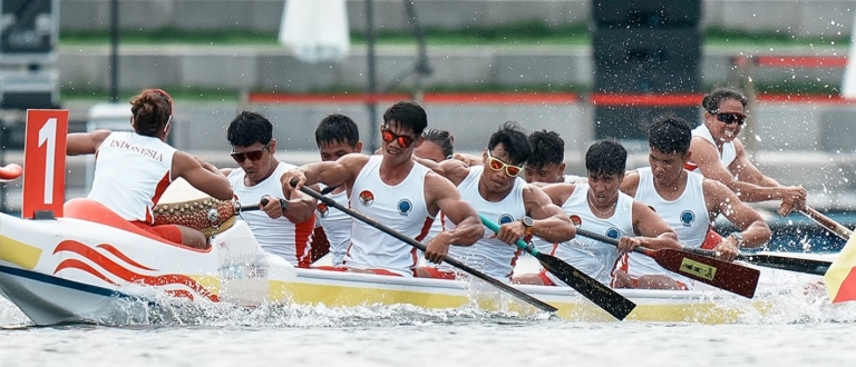 Indonesia won three Dragon Boat gold medals in Chengdu