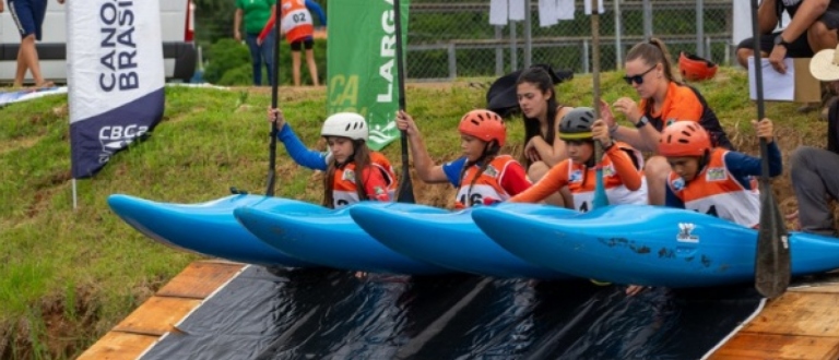 Kayak cross kids Brazil 2024