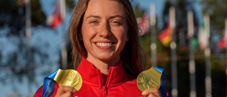 Klaudia Zwolinska Poland Sydney 2025 canoe slalom golds 2