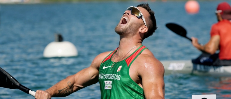 Kolos Attila Csizmadia Hungary Milan 2025 kayak sprint Hungary