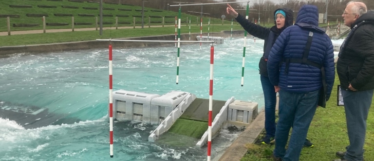 Lee Valley slalom visit