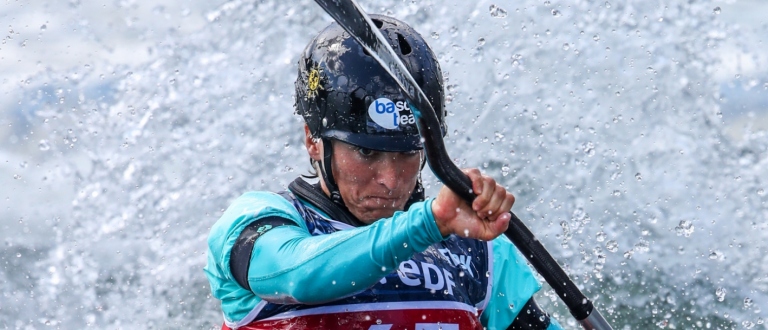 Maialen Chourraut kayak cross Pau 2022