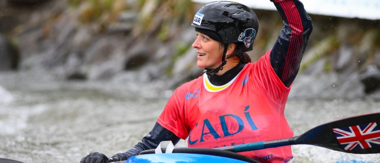 Mallory Franklin Great Britain kayak cross 2024 La Seu