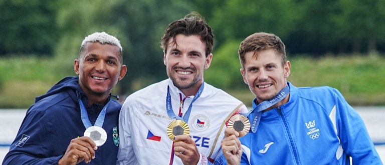 Martin Fuksa Czechia men C1 1000m Paris 2024 Olympics 2