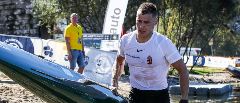Marton Kover 2022 Hungary canoe marathon Ponte de Lima