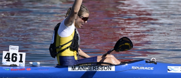 Melina Andersson Sweden canoe marathon metkovic 2024
