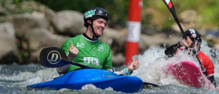 Nicholas Collier New Zealand kayak cross Foix 2025