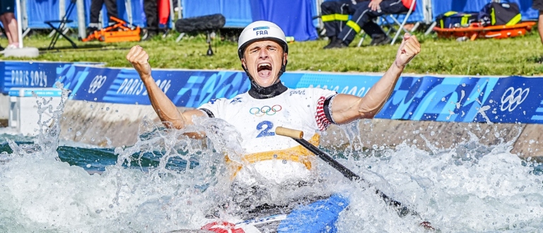 Nicolas Gestin canoe slalom Paris 2024 Olympics 2