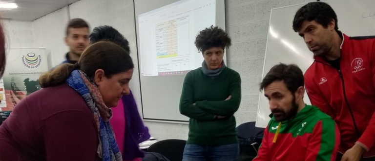 Paracanoe classifiers workshop Portugal