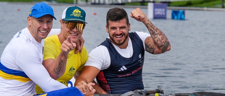 Paris 2024 Paracanoe medallists