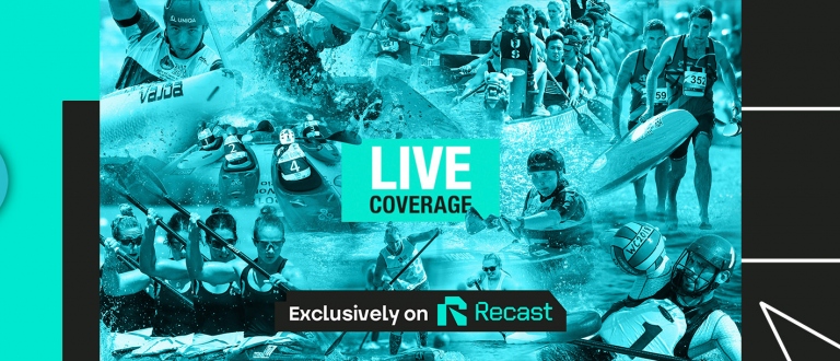 Exclusive live coverage of canoe kayak SUP on Recast
