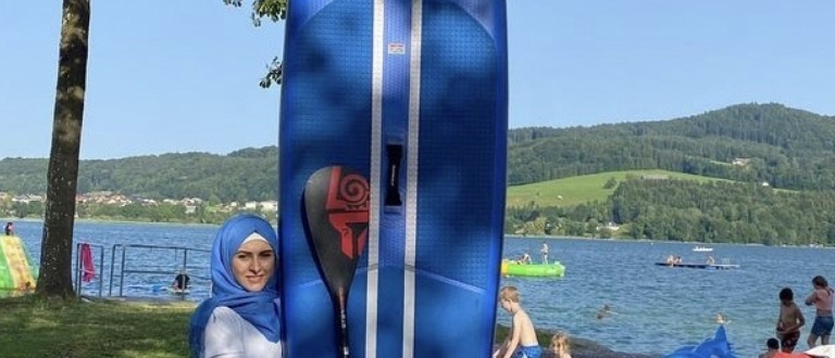 Refugee athlete Ghadeer Bouta
