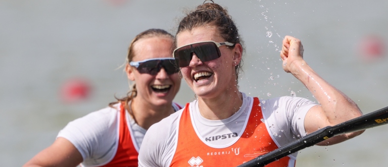 Selma Konijn Ruth Vorsselman Dutch canoe kayak sprint Szeged 2024