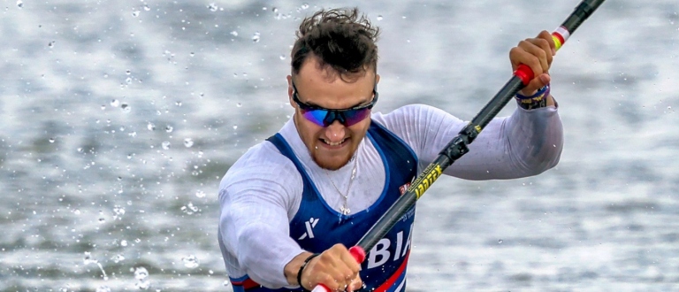 Strahinja Dragosavljevic Szeged Serbia kayak sprint 2025