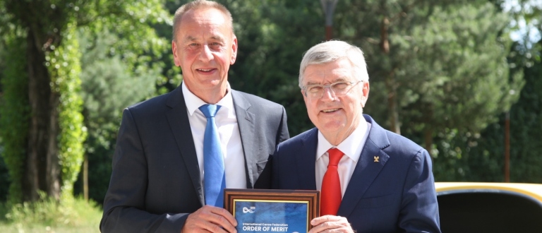 Thomas Bach Thomas Konietzko ICF Order of Merit 2025