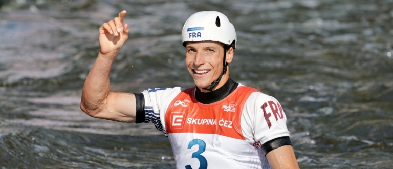 Titouan Castryck France kayak slalom Prague 2025 2
