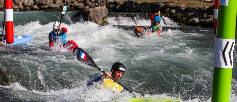 Pau will host the best paddlers for the second ICF Canoe Slalom World Cup 